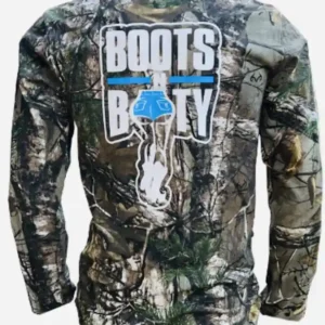 CAMO LONG SLEEVE BLUE/WHITE